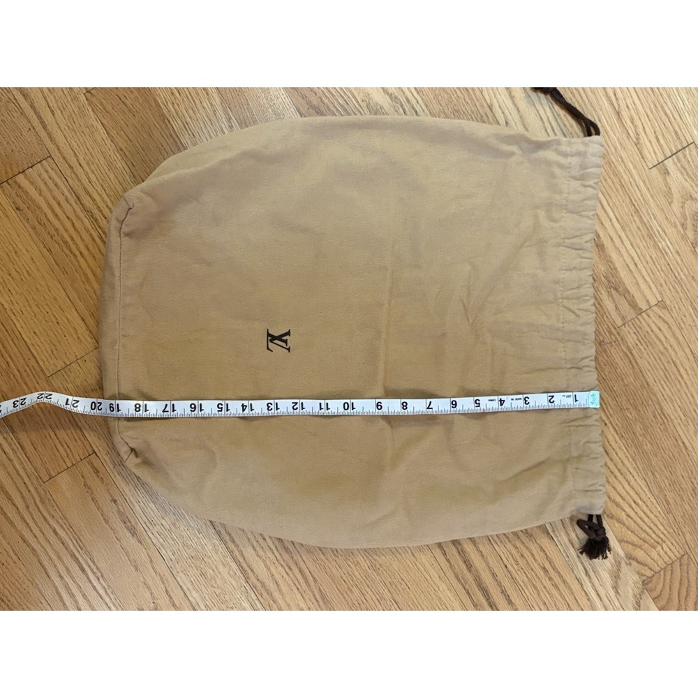 Louis Vuitton Dust Bag Drawstring Purse Bag Large 19x17x7 - Picture 4 of 4